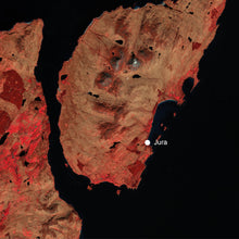 Load image into Gallery viewer, Isle of Jura Whisky Distillery Map of Scotland