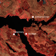Load image into Gallery viewer, Isle of Mull Whisky Distillery Map of Scotland