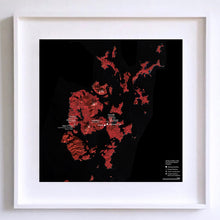 Load image into Gallery viewer, The Orkney Islands Whisky Distillery Map of Scotland