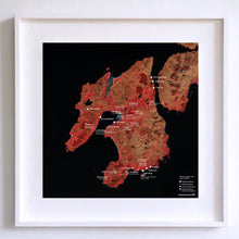 Load image into Gallery viewer, Islay Whisky Distillery Map of Scotland
