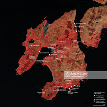 Load image into Gallery viewer, Islay Whisky Distillery Map of Scotland
