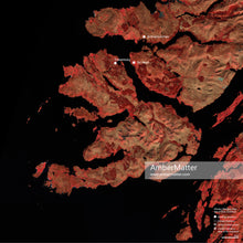 Load image into Gallery viewer, Isle of Mull Whisky Distillery Map of Scotland
