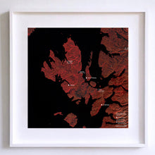 Load image into Gallery viewer, Isle of Skye &amp; Raasay Whisky Distillery Map of Scotland
